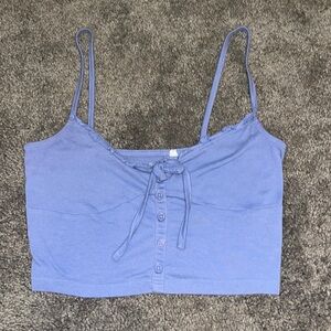 Pacsun Purple Tank With Tie